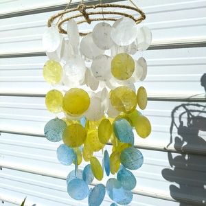 Ombre Capiz Shell Windchime / Sun Catcher